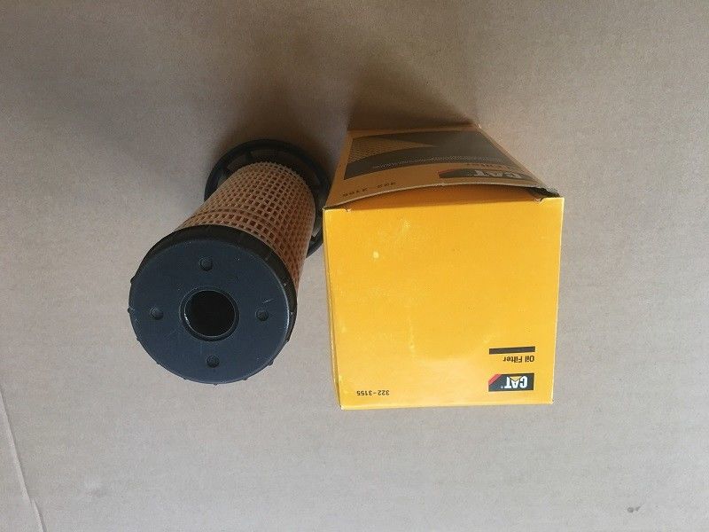เครื่องลูบเพลิง เครื่องกรอง Caterpillar Element เครื่องขุดเครื่องยนต์ชิ้นส่วน