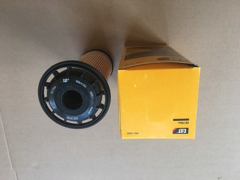 เครื่องลูบเพลิง เครื่องกรอง Caterpillar Element เครื่องขุดเครื่องยนต์ชิ้นส่วน