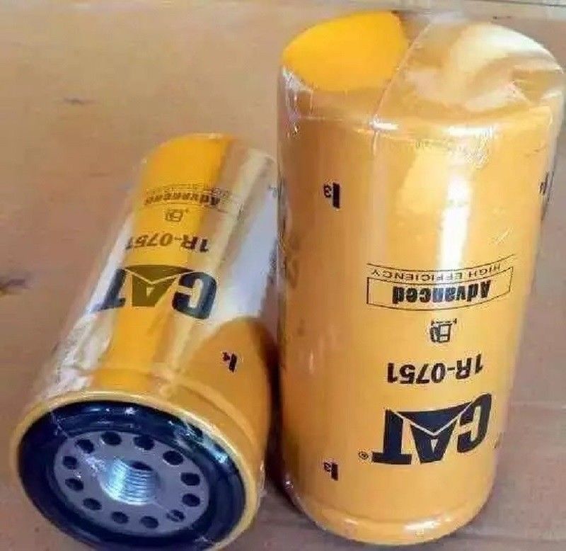 1R0751 อะไหล่เครื่องยนต์รถยนต์ Caterpillar อุปกรณ์กรองน้ํามันเดิม