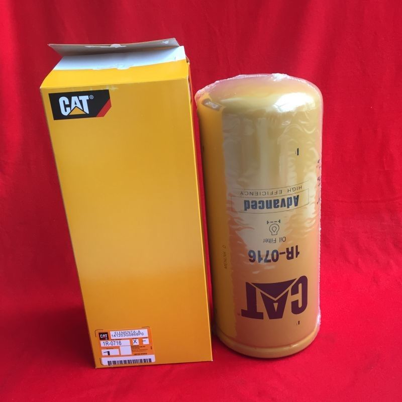 1G8878 อะไหล่เครื่องยนต์ดีเซล Caterpillar, 1R0716 เครื่องกรองน้ํามัน Caterpillar