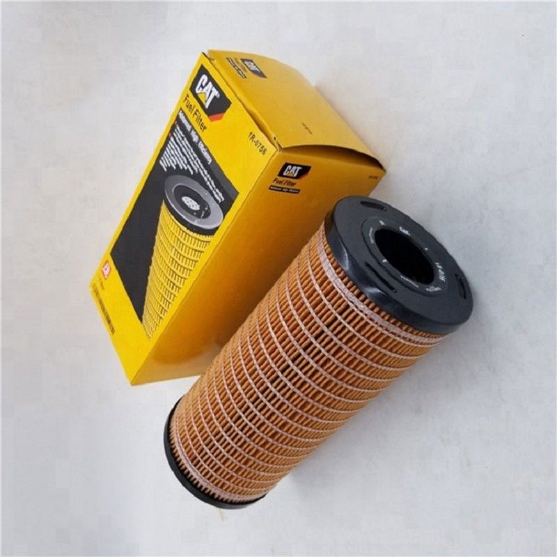 เครื่องกรองน้ํามันคุณภาพสูงสําหรับเครื่องยนต์ดีเซล 1R0756 สําหรับ Caterpillar