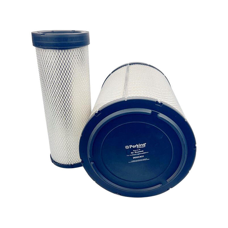 เครื่องยนต์รถบรรทุกเครื่องขุดก่อสร้าง ส่วน 2652C831 เครื่องกรองอากาศสําหรับเพอร์คินส์