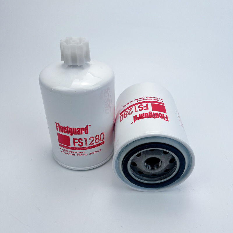 เครื่องกรองน้ํามัน เครื่องกรองเครื่องยนต์ FS1280 อะไหล่รถบรรทุกสําหรับคัมมินส์