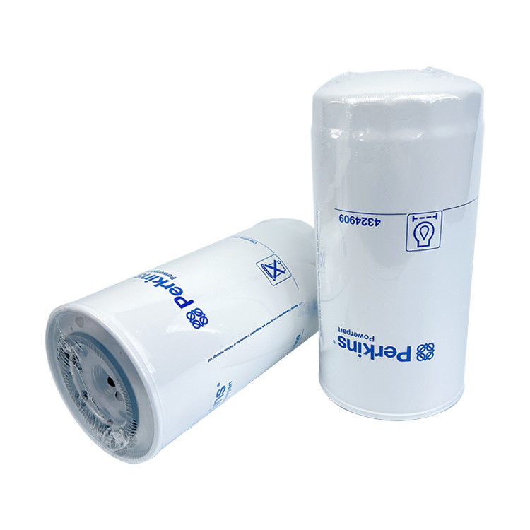อะไหล่สํารองเครื่องยนต์ดีเซล Perkins 2656F843 เครื่องกรองน้ํามันสําหรับเครื่องจักรก่อสร้าง