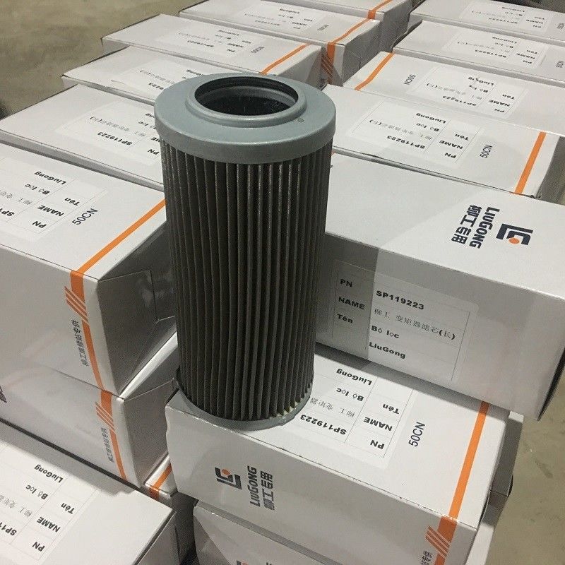 Liugong เครื่องจักรกลก่อสร้าง เครื่องยนต์ดีเซล ส่วน SP119223 เครื่องกรองน้ํามันสําหรับเครื่องบรรทุกล้อ