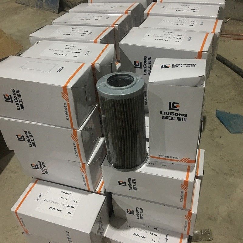 Liugong เครื่องจักรกลก่อสร้าง เครื่องยนต์ดีเซล ส่วน SP119223 เครื่องกรองน้ํามันสําหรับเครื่องบรรทุกล้อ