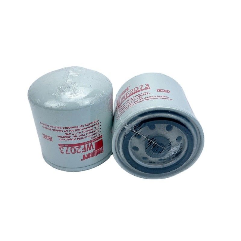 เครื่องจักรกลก่อสร้าง เครื่องยนต์รถบรรทุก อะไหล่ WF2073 เครื่องกรองน้ํามัน สําหรับคัมมินส์