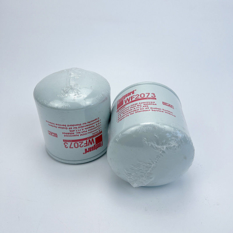 เครื่องจักรกลก่อสร้าง เครื่องยนต์รถบรรทุก อะไหล่ WF2073 เครื่องกรองน้ํามัน สําหรับคัมมินส์