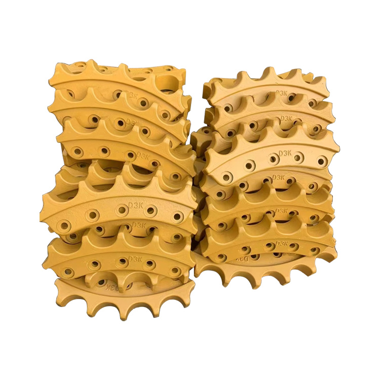 Original Quality Bulldozer Parts Drive Gear Block for Caterpillar D3K Bulldozer Replacement